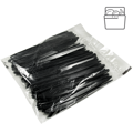 Nôž čierny 18cm PS viacrázovy (50ks)