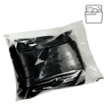 Lyžica čierna 18cm PS viacrázová (50ks)