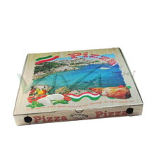 Krabica na pizzu z vlnitej lepenky 46 x 46 x 5 cm (100ks)typ 4