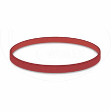 Gumička silná červená 5mm ø 10cm (1kg)