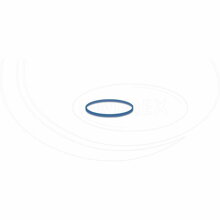 Gumička slabá modrá 1mm ø 2cm (1kg)