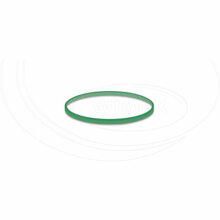 Gumička slabá zelená 1mm ø 5cm (1kg)