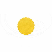 Rozetky PRÉMIUM žltá Ø 9cm (40ks)