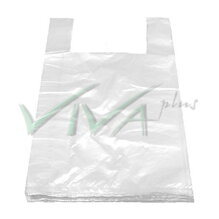 Tašky 43+20x80 cm (200ks) biele pevné XXXL