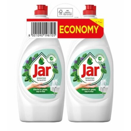 Jar Sensitive Tea Tree 2x900ml saponát
