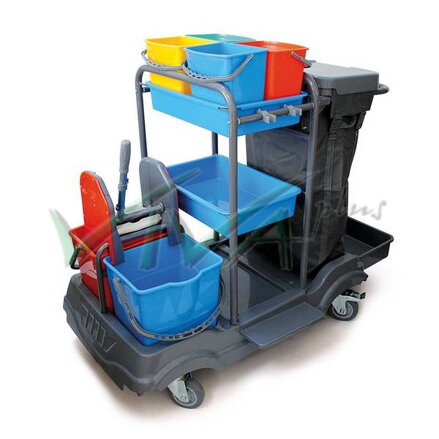 Upratovací vozík - XXL, plastový