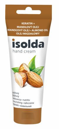 ISOLDA krém 100ml vyživujúci - keratín s mandlovým olejom