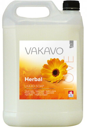 VAKAVO LOVE herbal tekuté mydlo 5 l biele (1ks)
