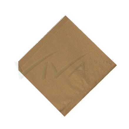 Papierové vrecká na hamburger/kebap hnedé 16x16 cm (500ks)
