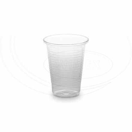 Pohár PP 180ml priehľadný (Ø 70 mm) (100ks)