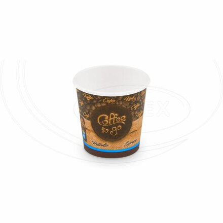 Pohár papierový "coffee to go" 110ml,XS(Ø 62mm)(50ks)