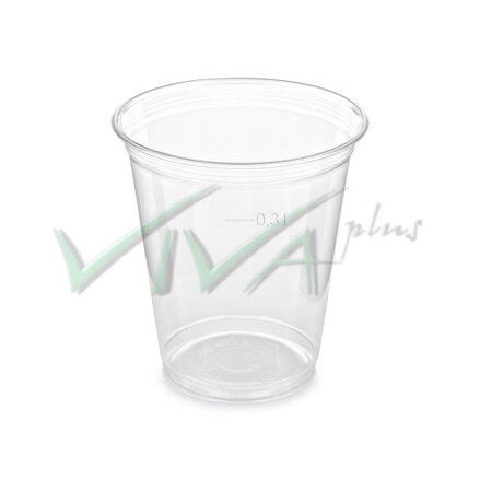 Pohár z PET 0,3 l (Ø 95 mm) [50 ks]
