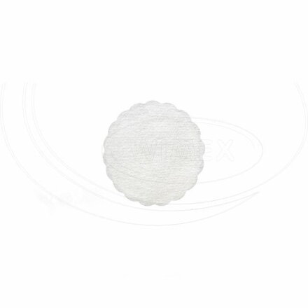 Rozetky PRÉMIUM biela Ø 9cm (40ks)