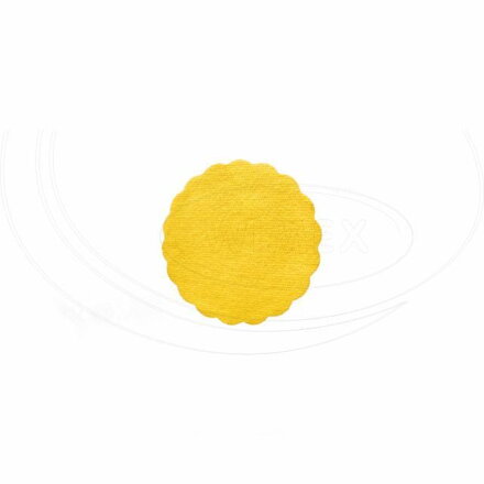 Rozetky PRÉMIUM žltá Ø 9cm (40ks)