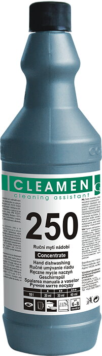 CLEAMEN 250 1L saponát na riad profi