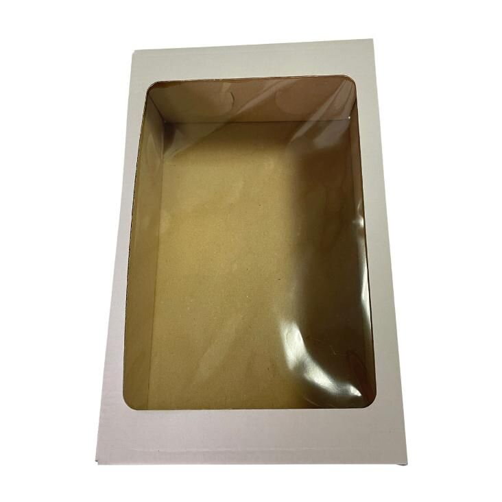 Krabica s okienkom 28x18x10cm (25ks) Biela