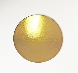 Zlatý podnos pod tortu Ø 26 cm (25ks)