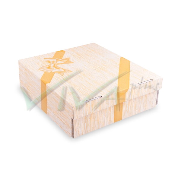 Krabica na tortu -celoplošná potlač- 28x28x10 cm (100ks)