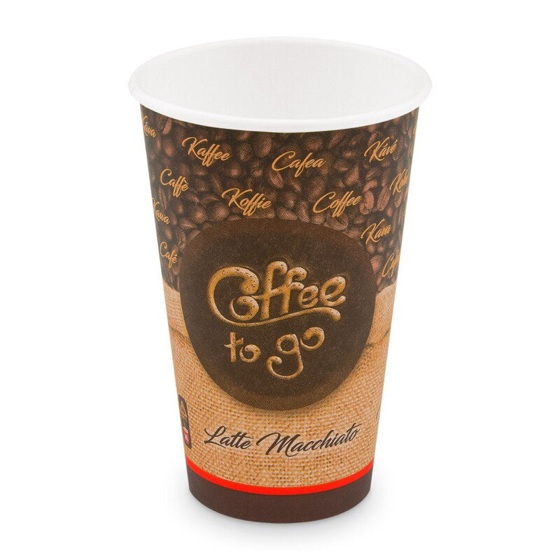 Pohár papierový "coffee to go" 510ml,XL(Ø 90mm)