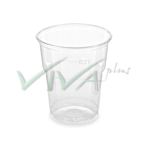 Pohár z PET (O 78mm) 200ml (50ks)