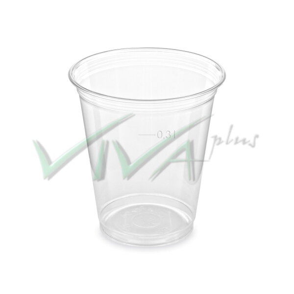 Pohár z PET 0,3 l (Ø 95 mm) [50 ks]