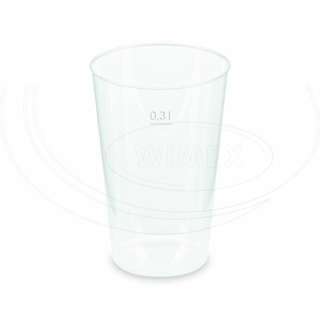 Pohár vratný 300ml, extra-silný Ø 80mm (15ks)