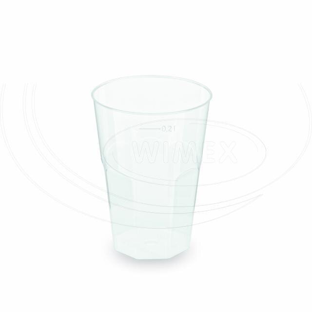 Pohár vratný 200ml, extra-silný Koktejl Ø 70mm (12ks)