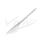 Nožík biely z BIOplastu 17cm  (100ks)