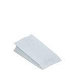 Papierové vrecko 2vrstvé nepremastitelné biele, 10,5 + 5,5 x 24cm 1/2 (100ks)